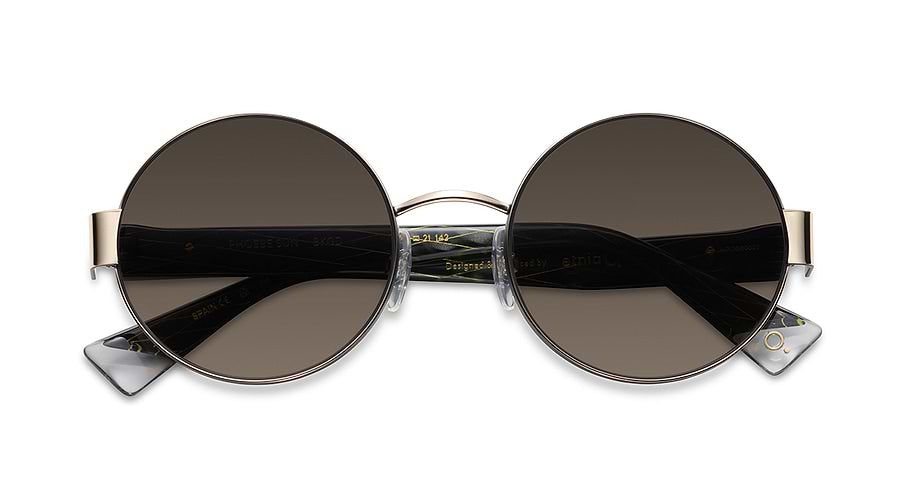 Zonnebrillen etnia barcelona phoebe sun bkgd negro femenino maat 52mm - Detailaanzicht