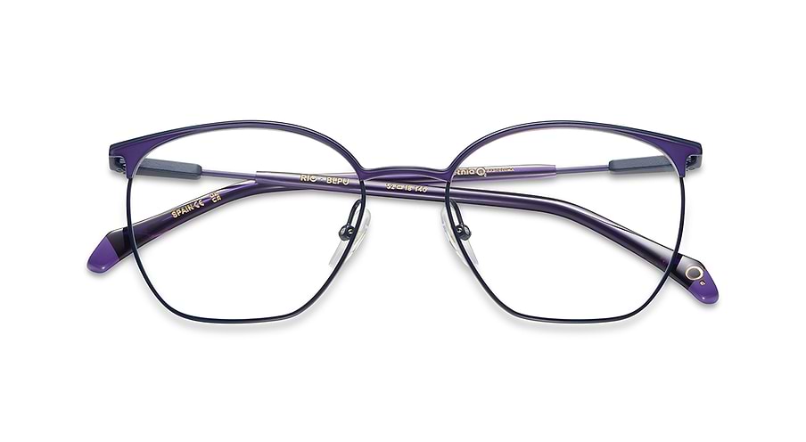 Okulary korekcyjne etnia barcelona rio blpu azul femenino rozmiar 52mm - Widok szczegółowy
