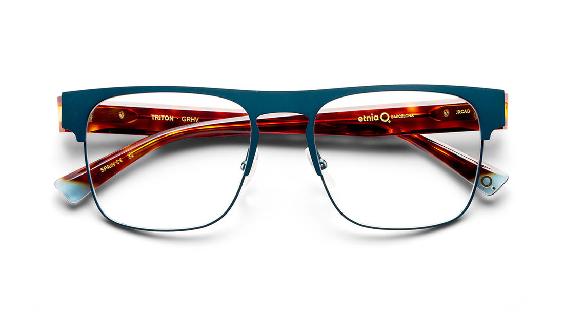 Occhiali da vista etnia barcelona triton grhv masculino taglia 55mm - Vista dettagliata
