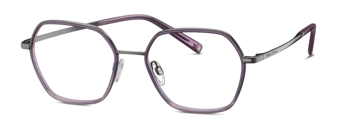 Lunettes de vue marc o'polo 501033 53 rojo femenino taille 49mm - Vue principale