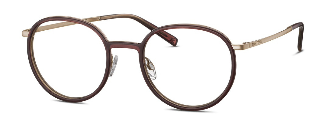 Occhiali da vista marc o'polo 501037 56 rojo femenino taglia 51mm - Vista principale