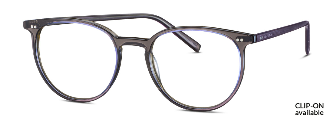 Lunettes de vue marc o'polo 503263 37 gris unisex taille 51mm - Vue principale