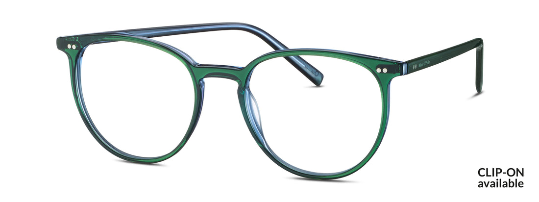 Occhiali da vista marc o'polo 503263 47 verde unisex taglia 51mm - Vista principale