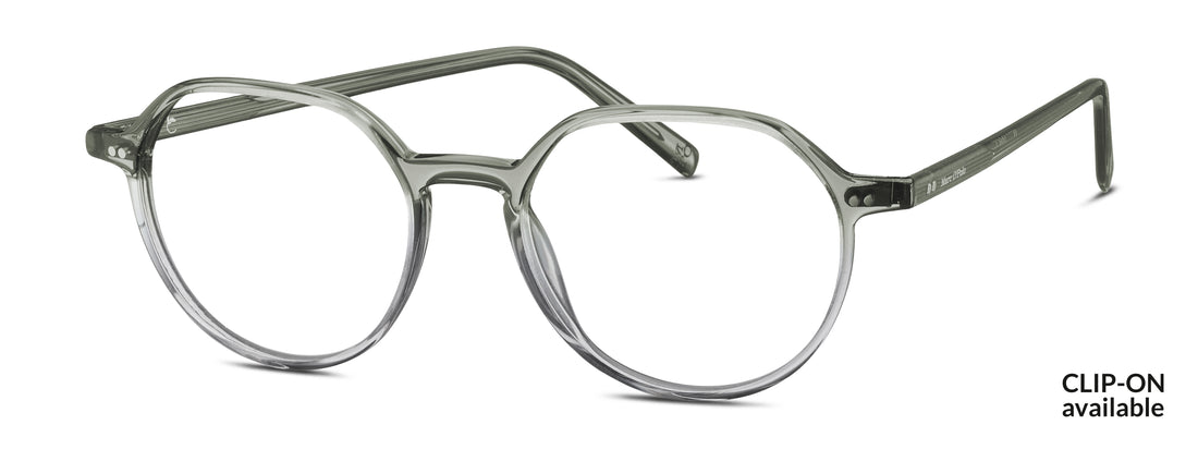 Occhiali da vista marc o'polo 503264 43 verde unisex taglia 49mm - Vista principale