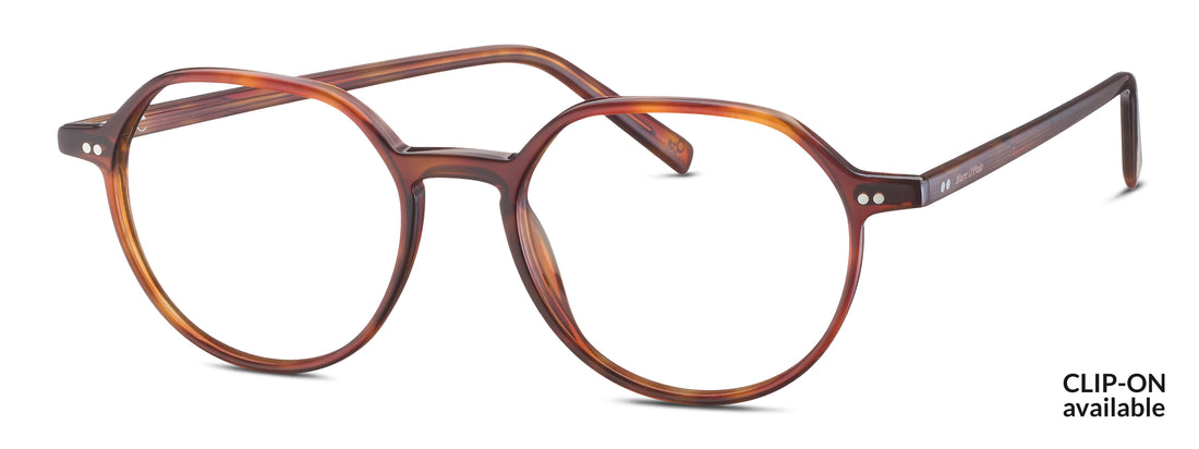 Lunettes de vue marc o'polo 503264 60 marron unisex taille 49mm - Vue principale