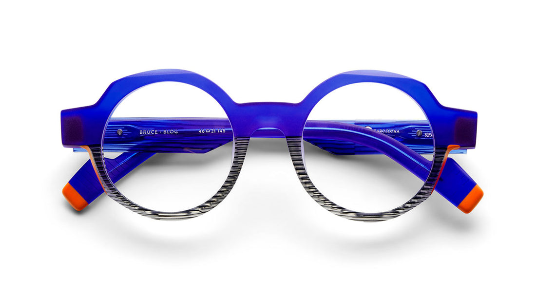 Prescription glasses etnia barcelona bruce blog masculino size 46mm - Detailed view