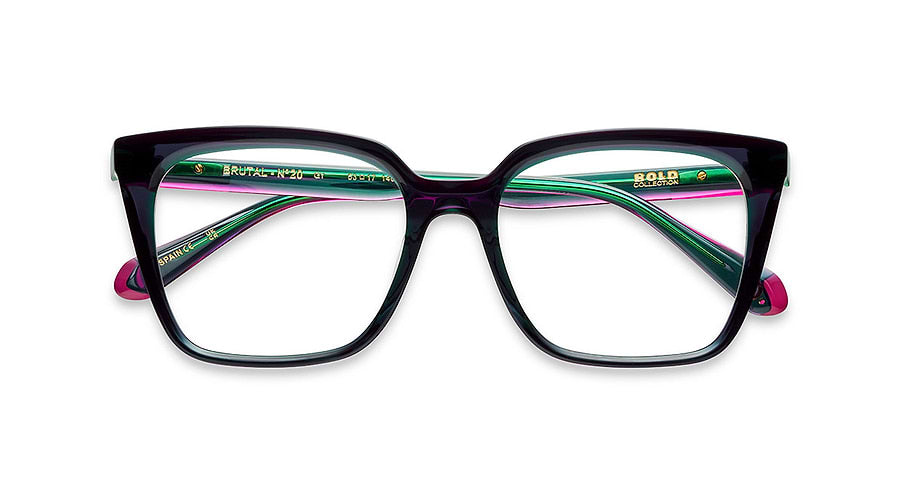 Lunettes de vue etnia barcelona brutal no.20 gy femenino taille 53mm - Vue détaillée