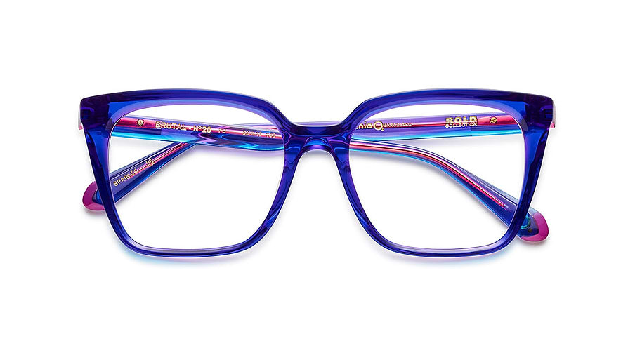 Prescription glasses etnia barcelona brutal no.20 pu femenino size 53mm - Detailed view
