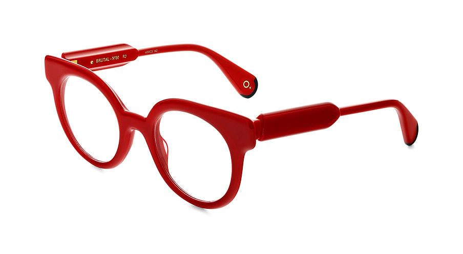 Occhiali da vista etnia barcelona brutal no.30 rd rojo femenino taglia 49mm - Vista principale