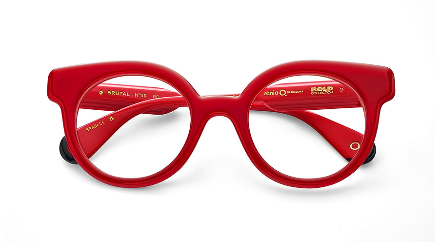 Occhiali da vista etnia barcelona brutal no.30 rd rojo femenino taglia 49mm - Vista dettagliata