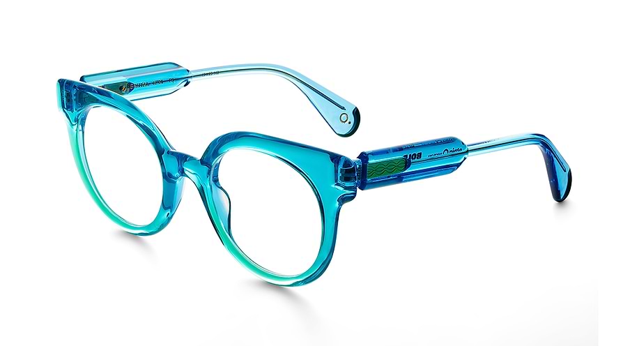 Occhiali da vista etnia barcelona brutal no.30 tq azul femenino taglia 49mm - Vista principale
