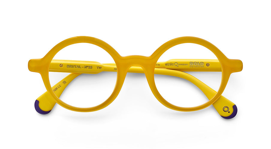 Brillen etnia barcelona brutal no.35 yw amarillo unisex größe 46mm - Detailansicht