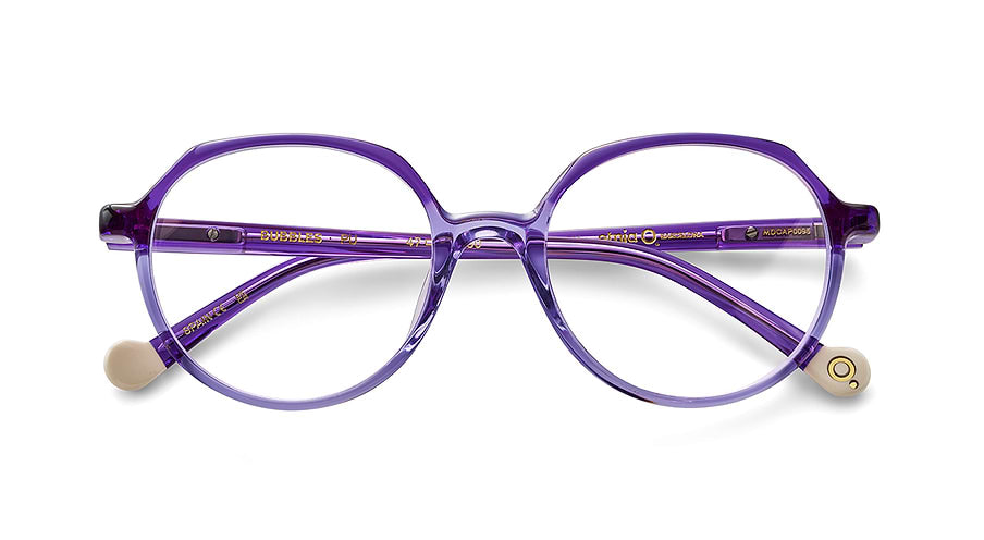 Brillen etnia barcelona bubbles pu morado unisex größe 47mm - Detailansicht
