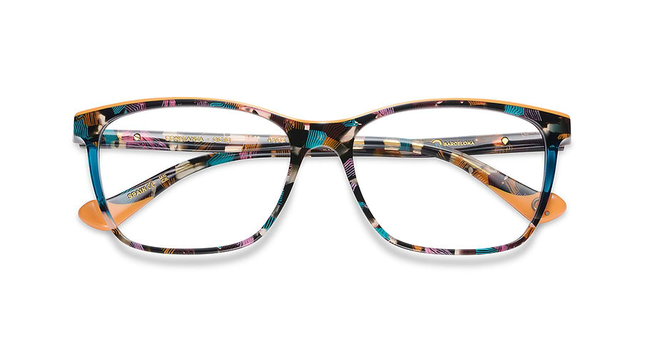 Gafas graduadas etnia barcelona constanza ogtq naranja femenino talla 54mm - Vista de detalle
