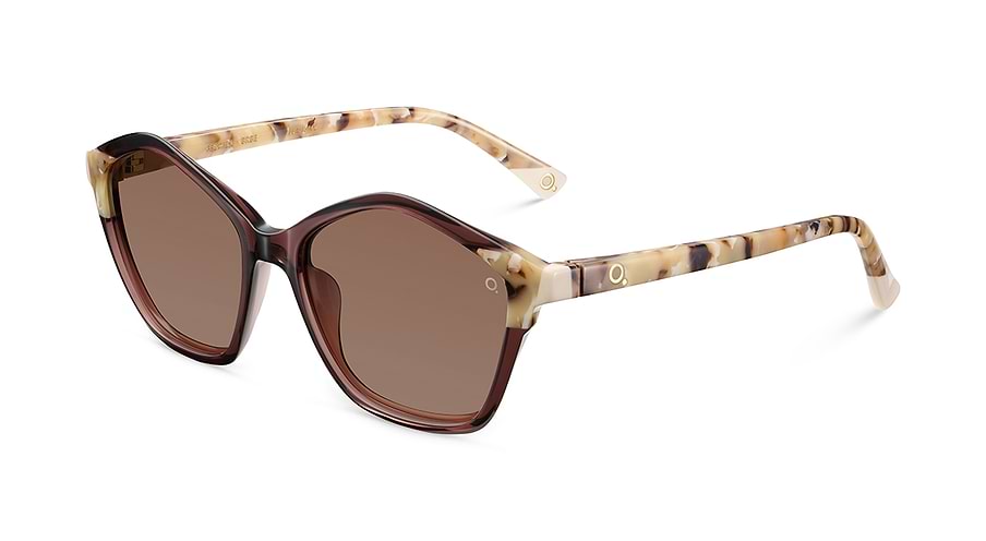 Gafas de sol etnia barcelona florida sun brbe marron geometric femenino talla 55mm - Vista principal