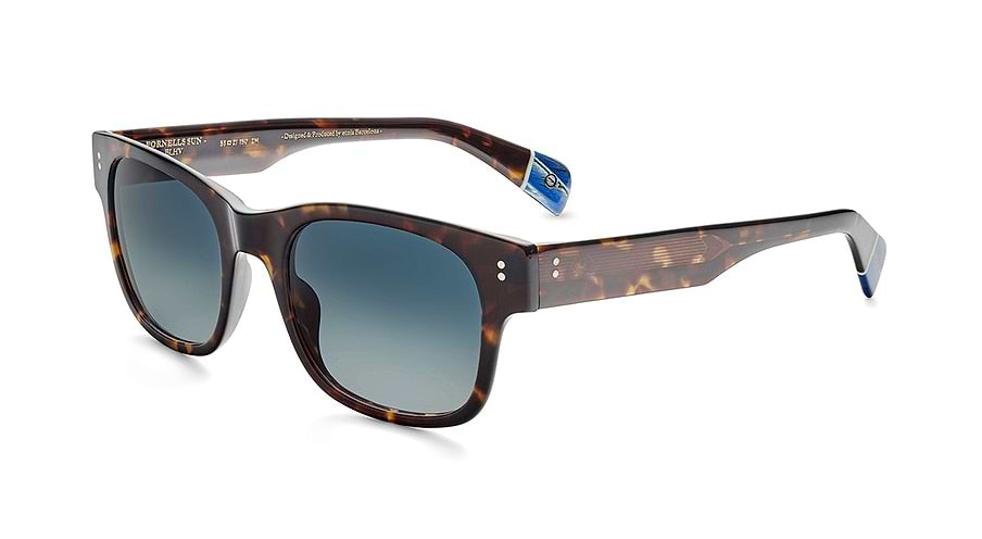 Okulary przeciwsłoneczne etnia barcelona fornells sun blhv azul rectangular unisex rozmiar 53mm - Widok główny