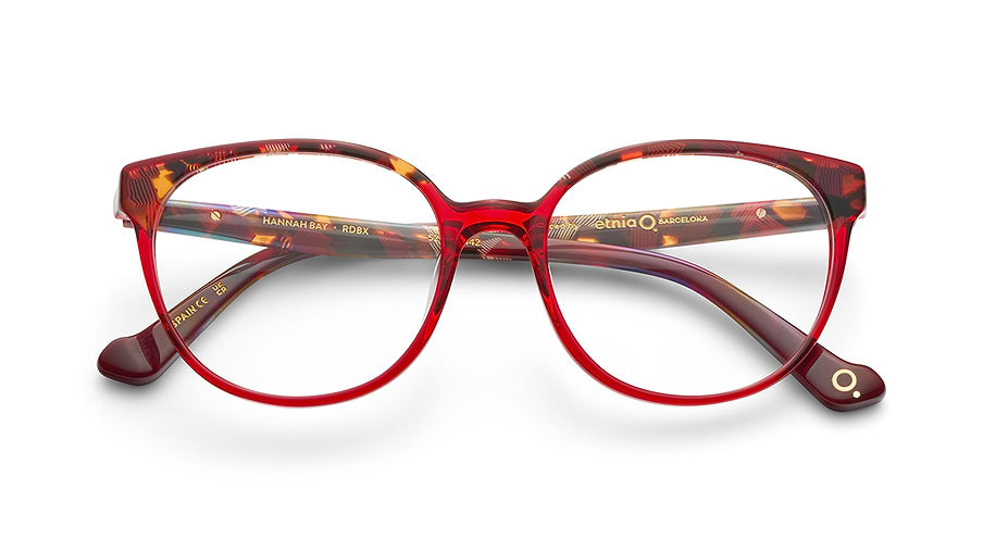 Gafas graduadas etnia barcelona hannah bay rdbx rojo femenino talla 52mm - Vista de detalle