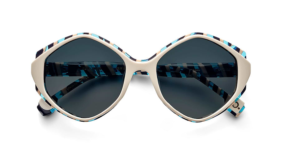 Okulary przeciwsłoneczne etnia barcelona itati sun whtq blanco femenino rozmiar 55mm - Widok szczegółowy