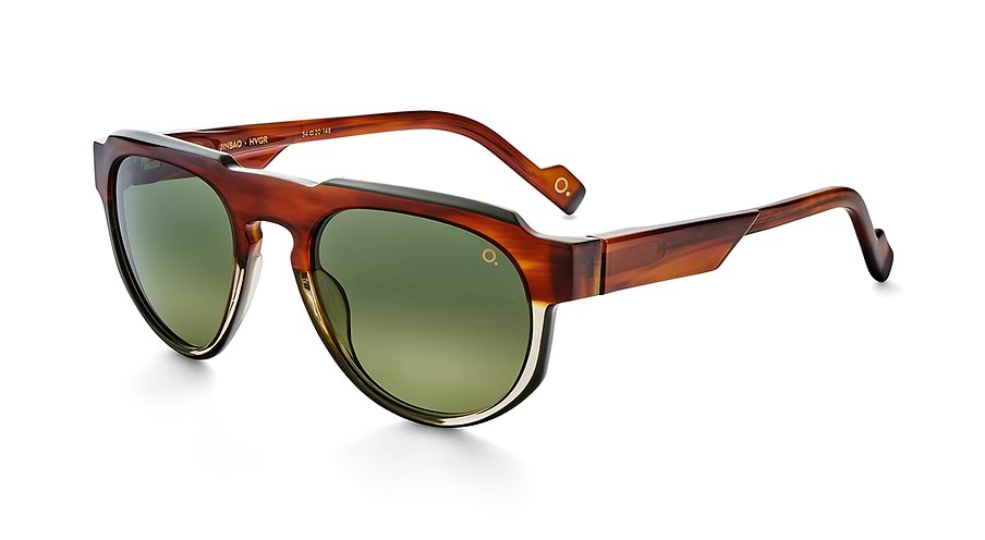 Okulary przeciwsłoneczne etnia barcelona jinbao sun hvgr havana masculino rozmiar 54mm - Widok główny