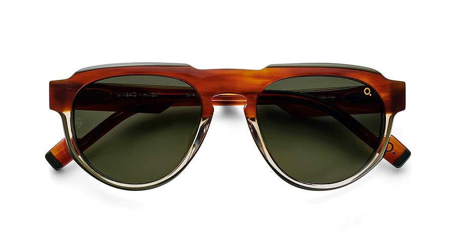 Okulary przeciwsłoneczne etnia barcelona jinbao sun hvgr havana masculino rozmiar 54mm - Widok szczegółowy