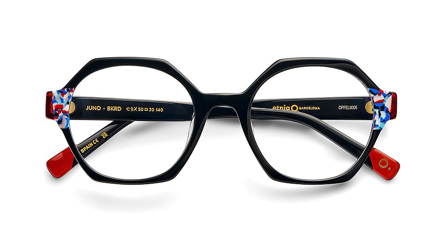 Brillen etnia barcelona juno bkrd negro femenino größe 50mm - Detailansicht