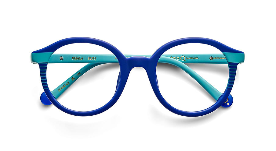 Gafas graduadas etnia barcelona koala bltq azul infantil talla 46mm - Vista de detalle