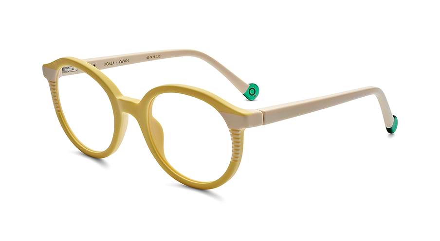Gafas graduadas etnia barcelona koala ywwh amarillo infantil talla 46mm - Vista principal