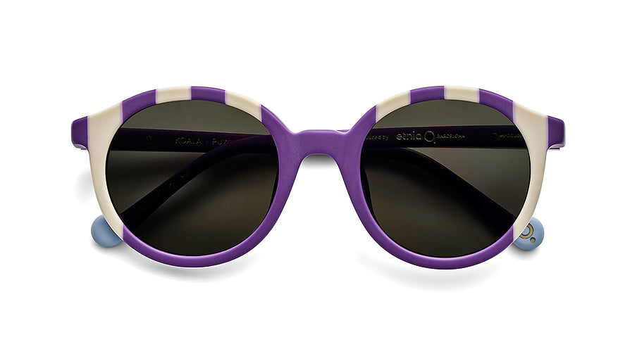 Gafas de sol etnia barcelona koala sun puwh morado unisex talla 46mm - Vista de detalle