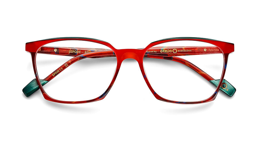 Brillen etnia barcelona lepore rd rojo femenino größe 55mm - Detailansicht