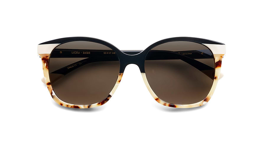 Solbriller etnia barcelona liceu sun bkbr negro square femenino størrelse 55mm - Detaljeret visning