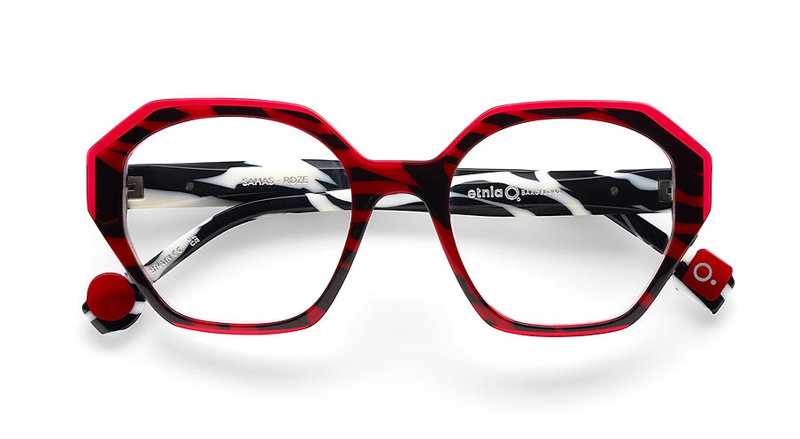 Briller etnia barcelona sahas rdze rojo femenino størrelse 50mm - Detaljeret visning