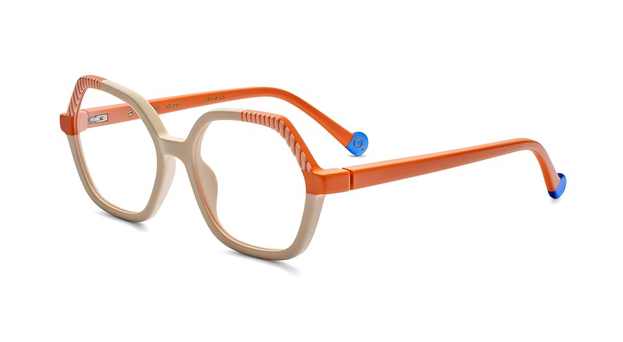 Gafas graduadas etnia barcelona turtle whog blanco infantil talla 47mm - Vista principal