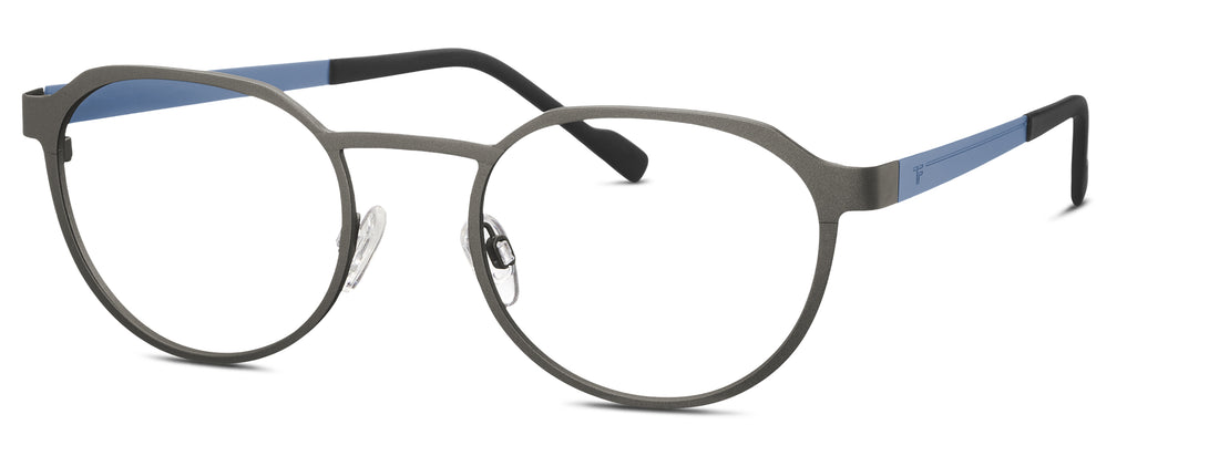 Prescription glasses titanflex 820970 30 gris masculino size 51mm - Main view