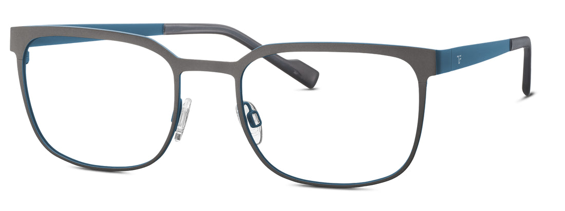 Occhiali da vista titanflex 820988 37 gris masculino taglia 53mm - Vista principale