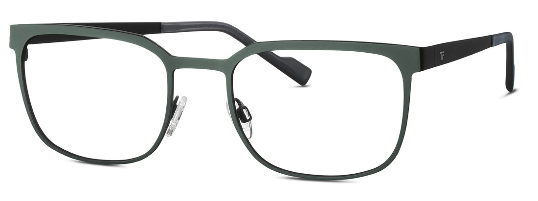 Occhiali da vista titanflex 820988 41 verde masculino taglia 55mm - Vista principale