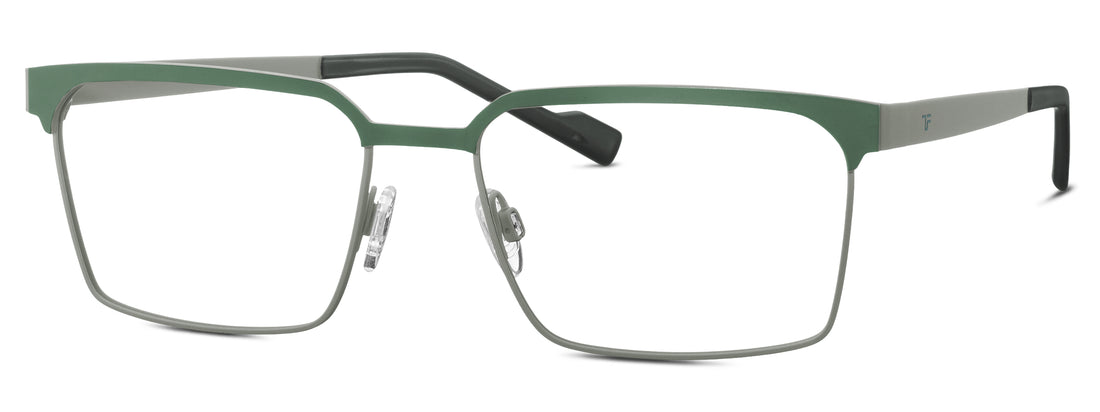 Occhiali da vista titanflex 820989 40 verde masculino taglia 56mm - Vista principale