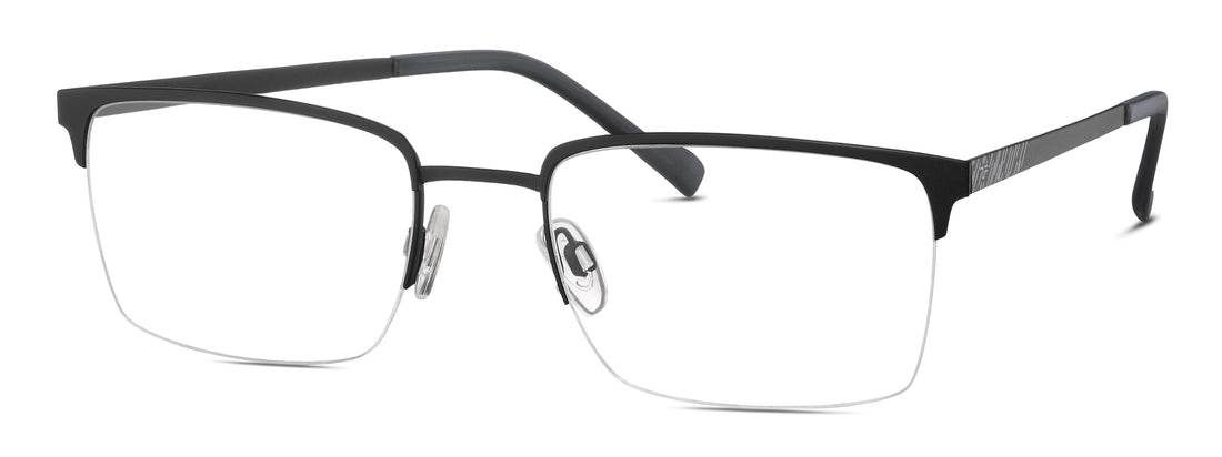 Occhiali da vista titanflex 820992 10 negro masculino taglia 57mm - Vista principale