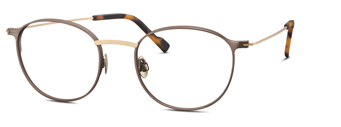 Occhiali da vista titanflex 821046 26 dorado masculino taglia 52mm - Vista principale