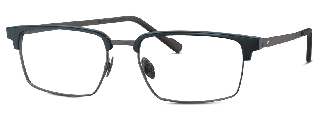 Occhiali da vista titanflex 821051 37 gris masculino taglia 56mm - Vista principale