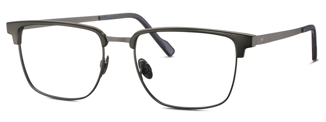 Occhiali da vista titanflex 821052 30 gris masculino taglia 56mm - Vista principale
