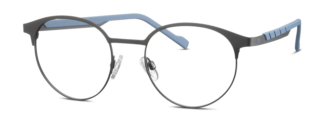 Occhiali da vista titanflex 822013 30 gris masculino taglia 50mm - Vista principale