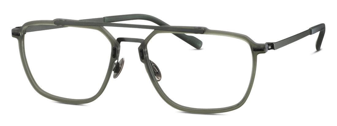 Occhiali da vista titanflex 822023 40 verde masculino taglia 56mm - Vista principale