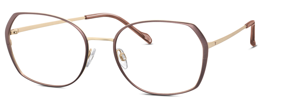 Occhiali da vista titanflex 826043 26 dorado masculino taglia 55mm - Vista principale
