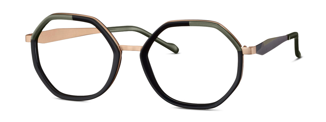 Prescription glasses titanflex 826053 21 dorado masculino size 53mm - Main view