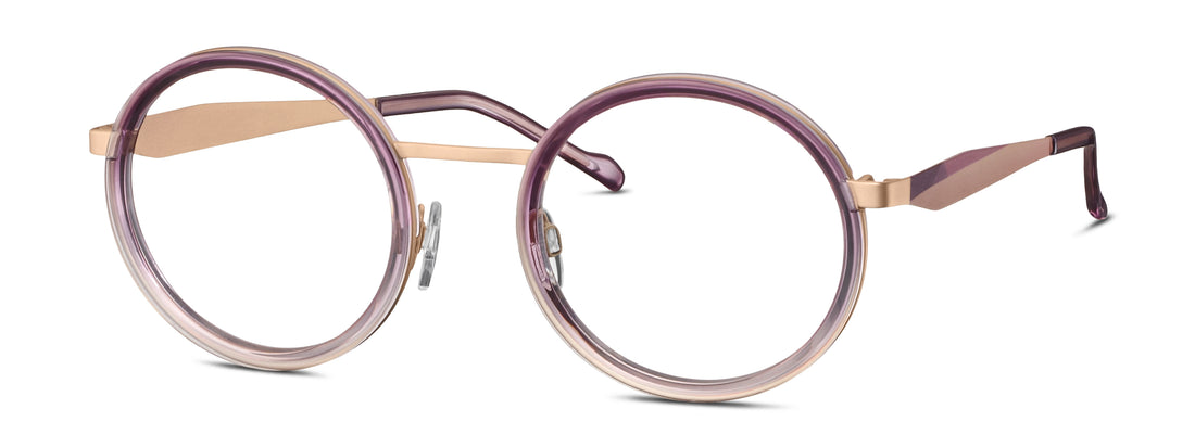 Prescription glasses titanflex 826054 25 dorado masculino size 50mm - Main view