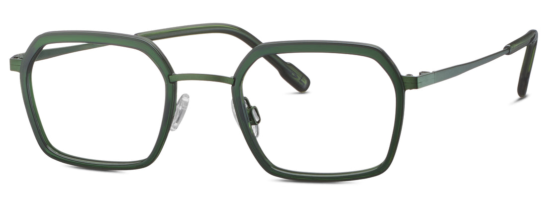 Occhiali da vista titanflex 830147 40 verde infantil taglia 44mm - Vista principale