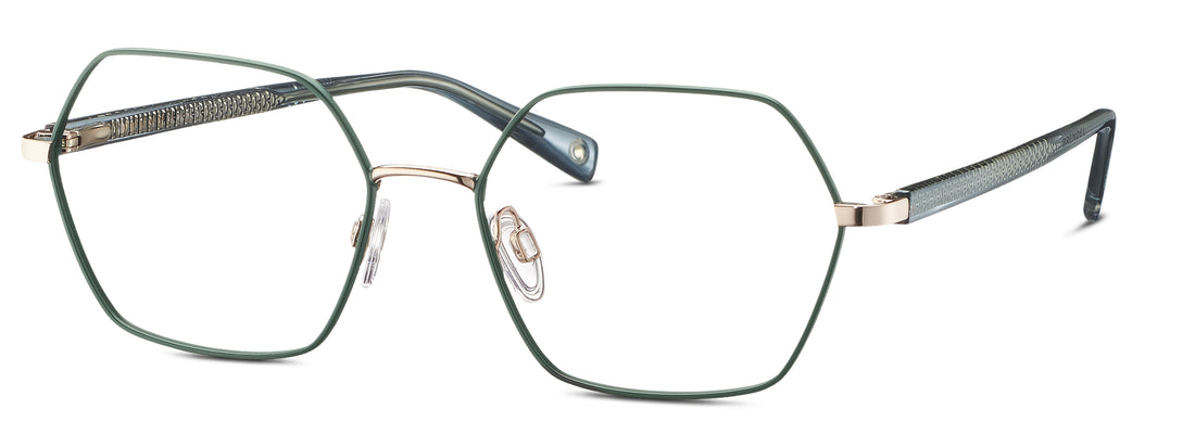 Occhiali da vista brendel 902435 40 verde femenino taglia 54mm - Vista principale