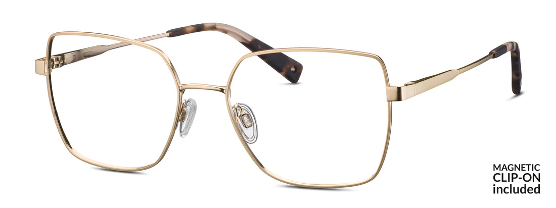 Prescription glasses brendel 902458 20 dorado femenino size 53mm - Main view