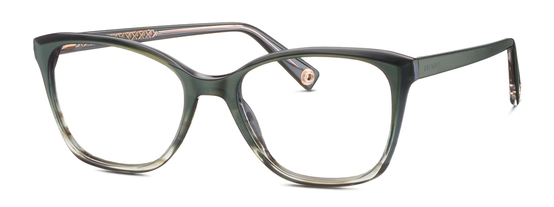 Prescription glasses brendel 903202 44 verde femenino size 53mm - Main view