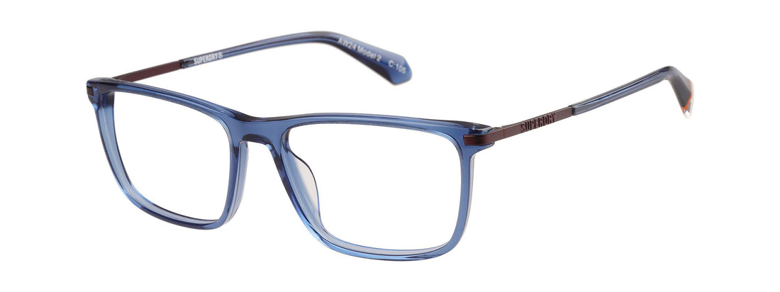 Brillen superdry 991062 70 azul masculino größe 56mm - Hauptansicht